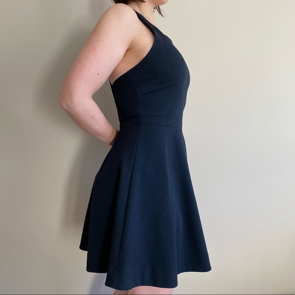 Kit and Ace Navy Mini-malist Dress Racer Back - Picture 4 of 7